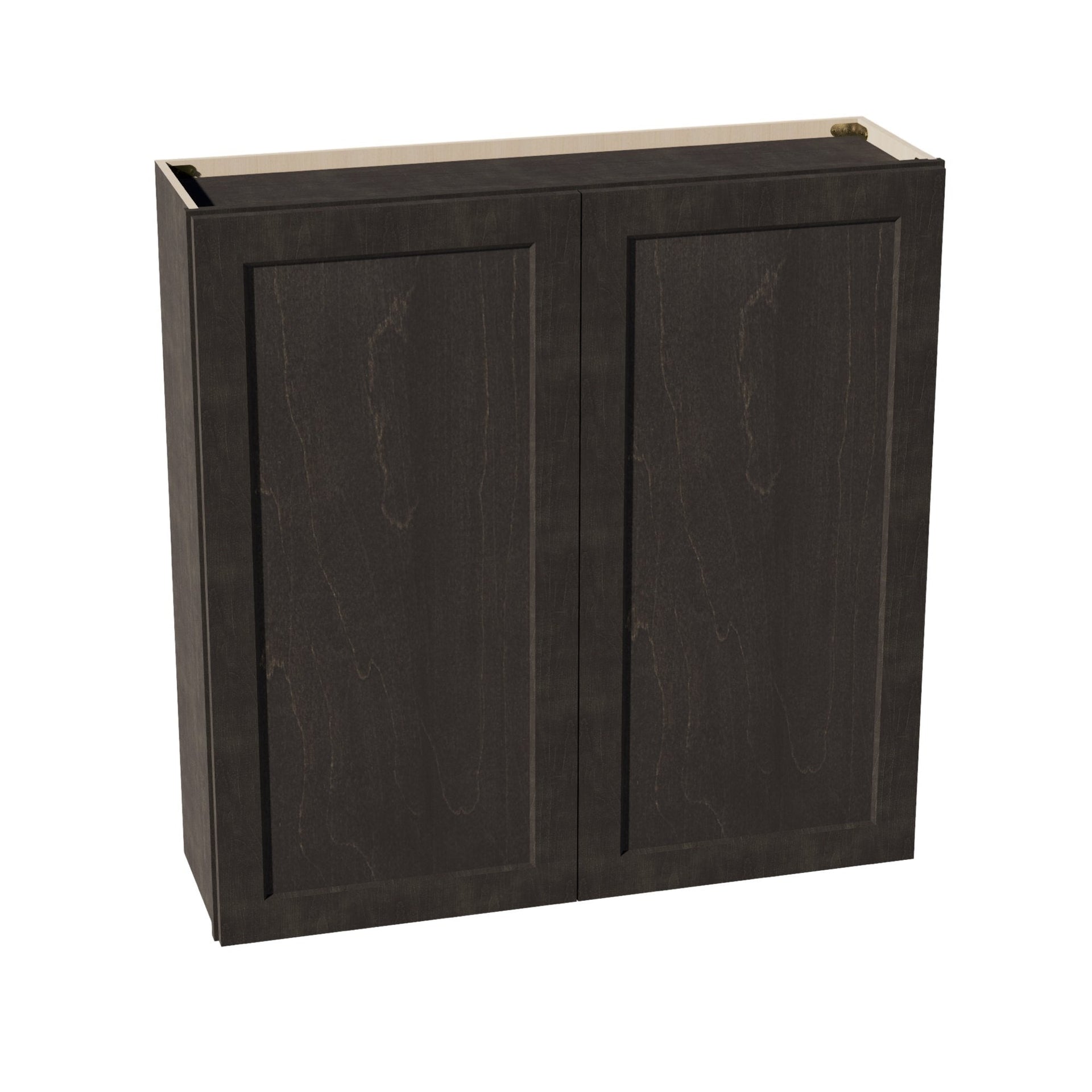W4242-SDG  Wall Cabinet 2 Doors & 2 Shelves - Shaker Style - Dark Grey   42"W x 42"H x 12"D