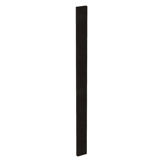 WF342-SDG  Wall Cabinet Filler - Shaker Style - Dark Grey   3"W x 42"H x 3/4"D