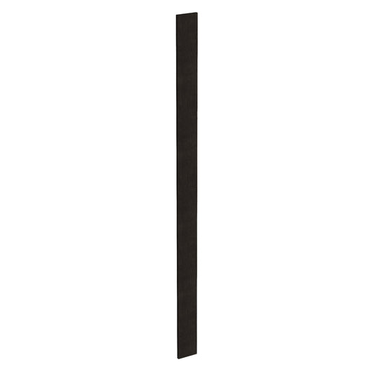 WF696-SDG  Wall Cabinet Filler - Shaker Style - Dark Grey   6"W x 96"H x 3/4"D