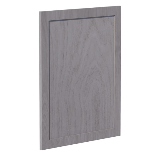 WP-BASE-SWG Base Panel Wainscot  - Shaker Style - Washed Grey   23-1/2"W x 29-1/2"H x 3/4"D