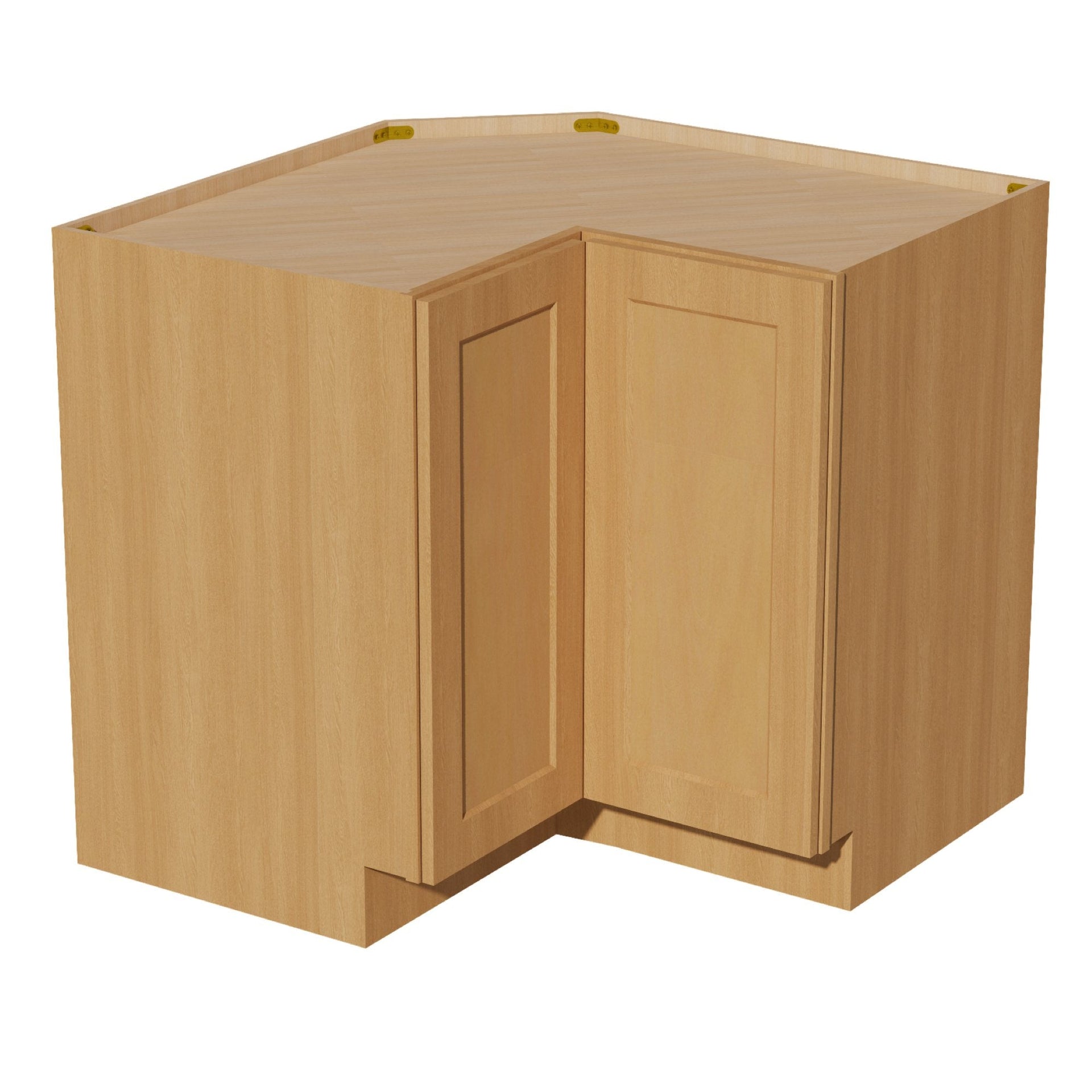 LSB33-ST  Base Cabinet 2 Door Corner Lazy Susan  - Shaker Style - Timber   16-1/2"x16-1/2"W x 34-1/2"H x 24"D