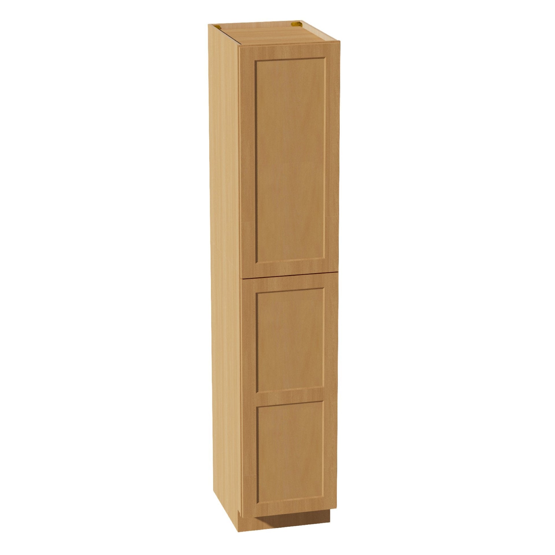 TP1890-ST  Tall Shelf Pantry Cabinet 2 Door & 6 Sheleves - Shaker Style - Timber   18"W x 90"H x 24"D