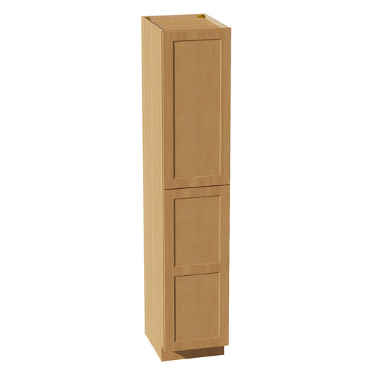 TP1890-ST  Tall Shelf Pantry Cabinet 2 Door & 6 Sheleves - Shaker Style - Timber   18"W x 90"H x 24"D